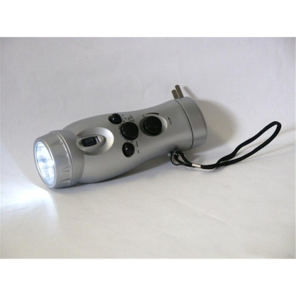 Sonnet Industries PLUG IN RECHARGEABLE 5 LED FLASHLIGHT RADIO WITH 6 LED HANDSFREE SIDE PANEL SO442619